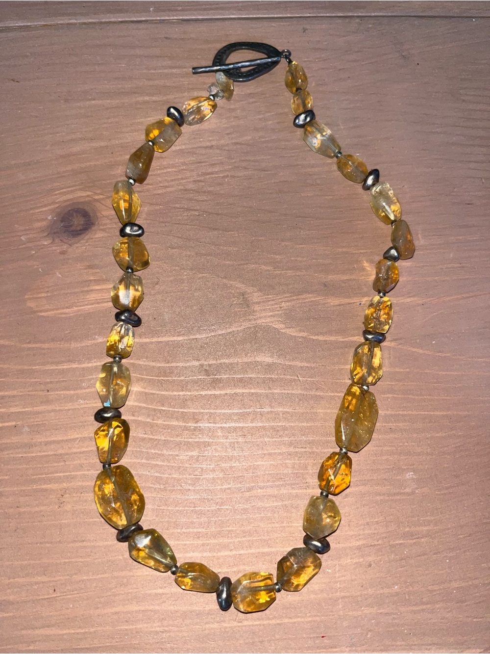 Silpada sterling silver 925 and chunky faceted citrine. Retired, elegant N1193